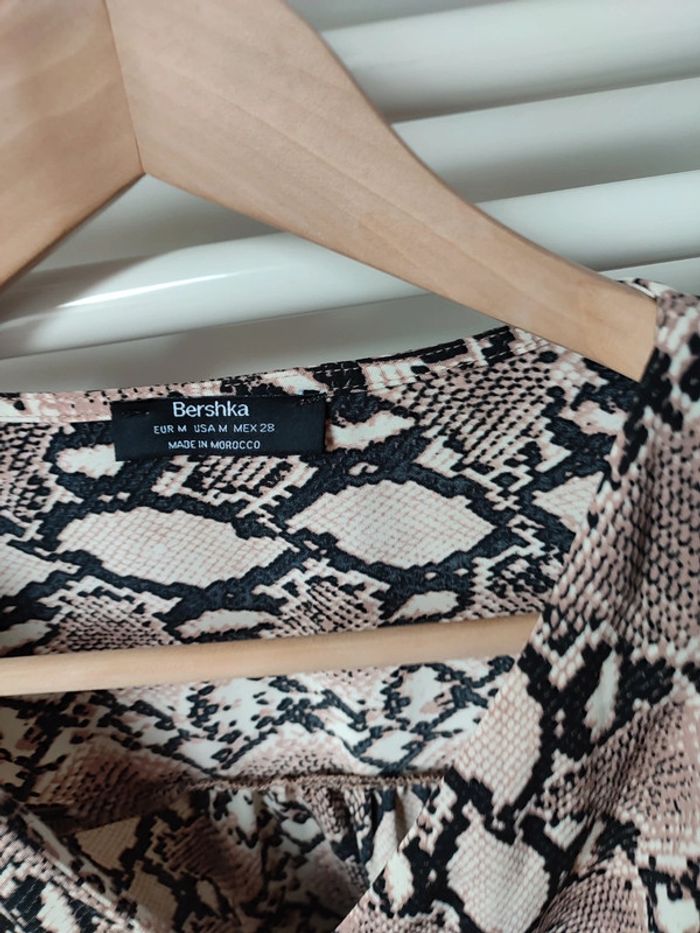 Top oversize fluide imprimé python - photo numéro 6