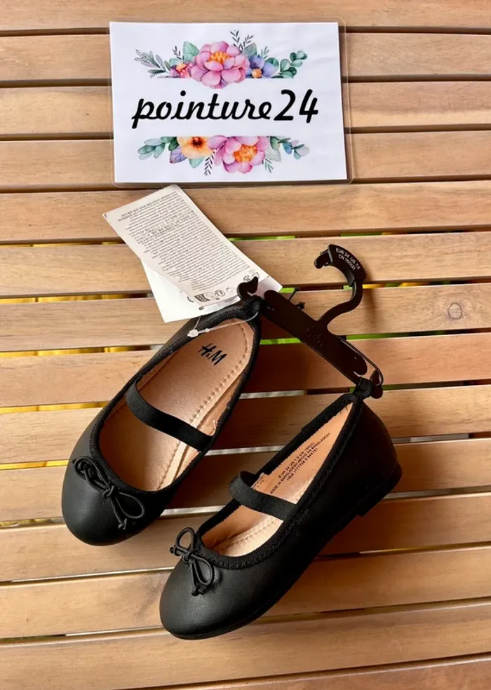 Ballerine simili cuir h&m 24