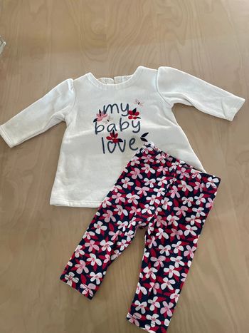 Pull et legging 6 mois