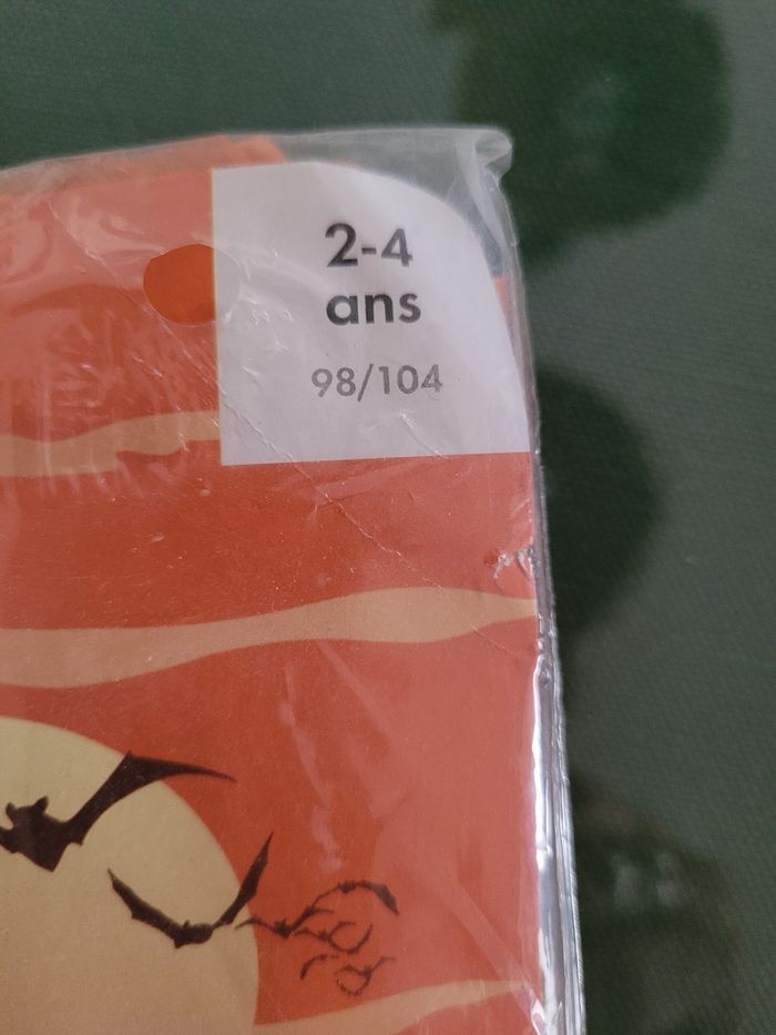 Déguisement citrouille 2/4 ans - photo numéro 2
