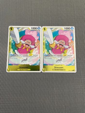 Lot Carte One Piece Streusen OP03-115 R Pillars of Strength