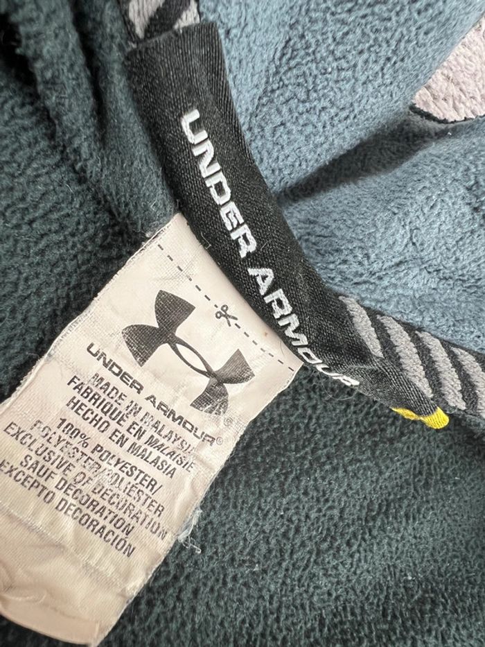 Pull polaire de sport Under Armour Loose running gris anthracite – Taille L - photo numéro 11