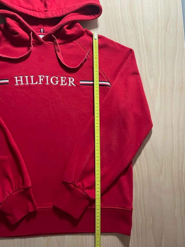 Sweat a capuche rouge - photo numéro 5