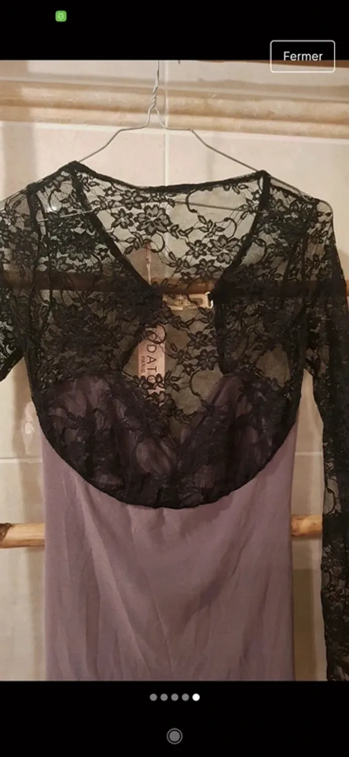 Sublime robe de fête 🥂 dentelle 36 neuve - photo numéro 5