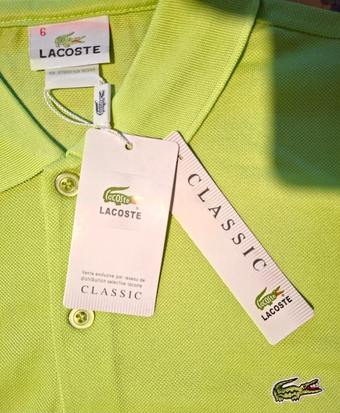 Polo Lacoste Neuf - photo numéro 3