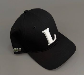 Casquette Lacoste noir