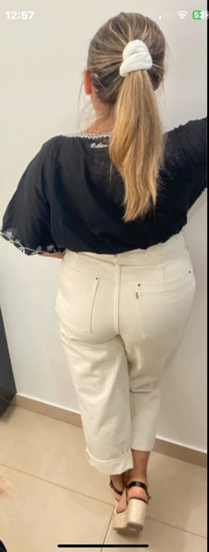 Blouse Noire Brodée Billabong - photo numéro 10