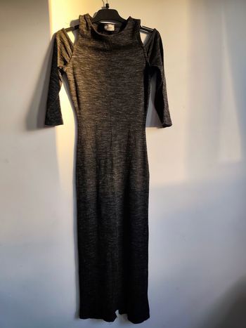 Robe longue femme côtelée manches longues – XS – Pimkie