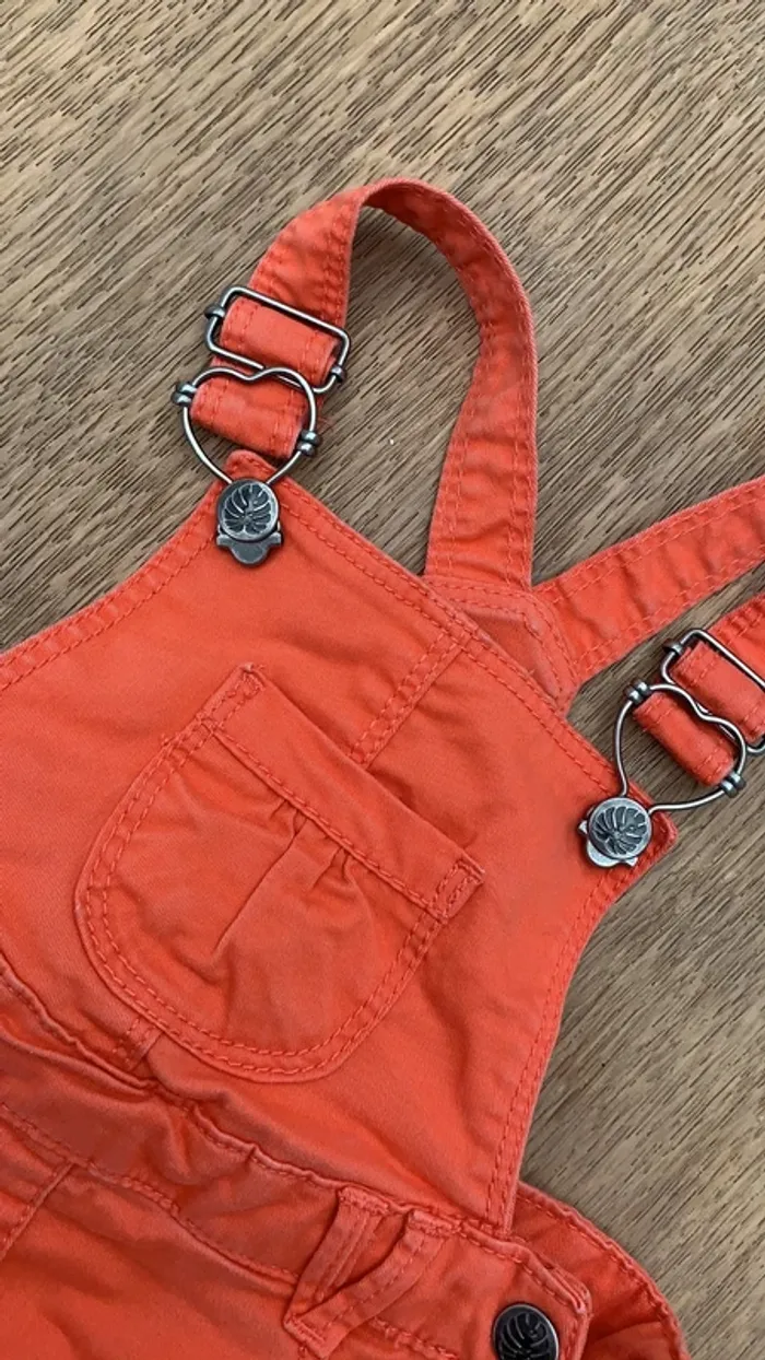 Salopette orange jbc 74 - photo numéro 3