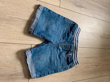 Short en jean garçon