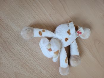 Peluche doudou vache