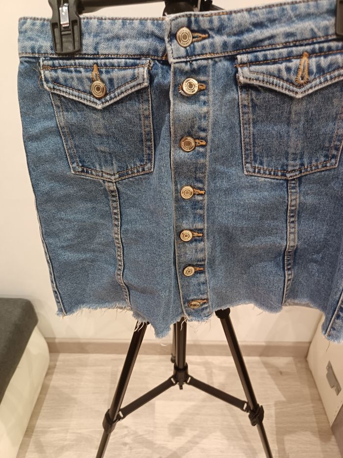 Jupe en jean taille 36 demin - photo numéro 5