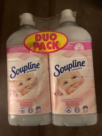 Soupline Adoucissant de 120 lavages 