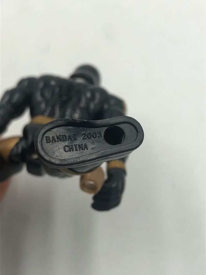 Figurine Power Rangers Dino Thunder black ranger Bandai 2003 - photo numéro 6
