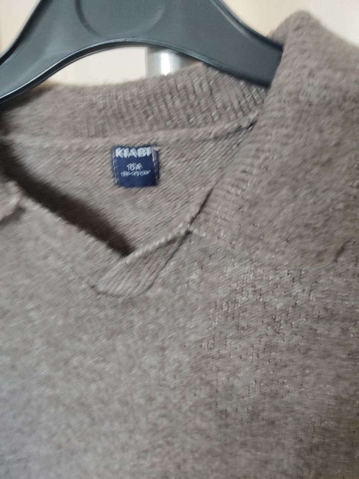 Pull marron 10 ans - photo numéro 2