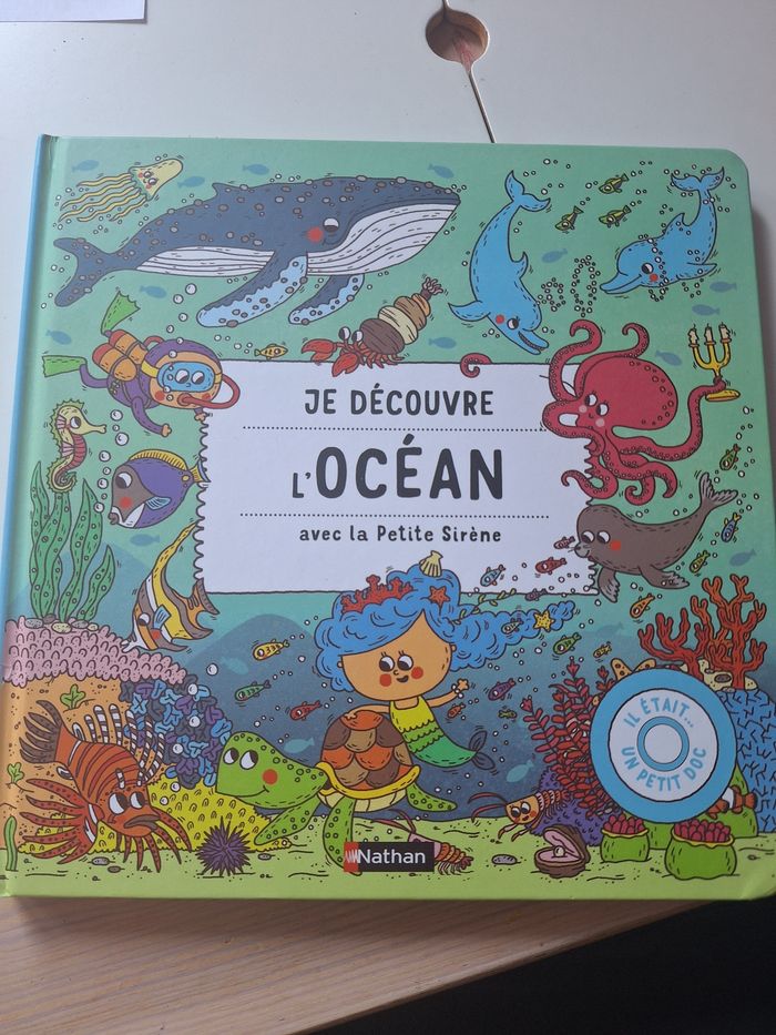 Je découvre l'océan avec la petite sirène