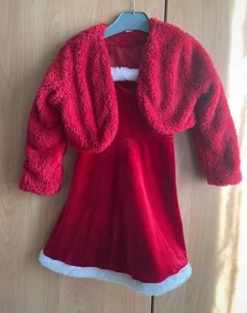 Robe de Noël avec boléro