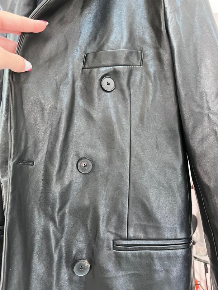 Blazer similicuir - photo numéro 2