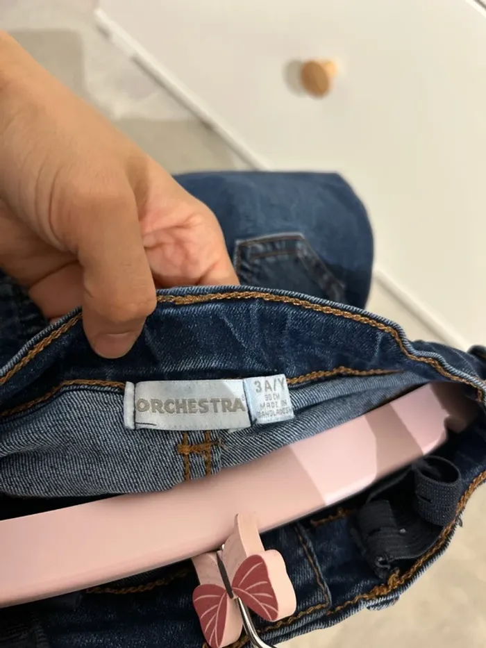 Jeans slim 3 ans 90-97cm orchestra parfait état - photo numéro 3