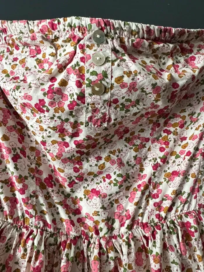 Robe froufrou fleurie - photo numéro 3