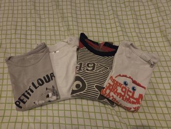 Lot tee shirt manches longues