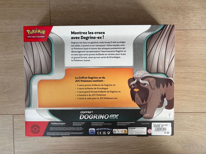 Coffret Pokémon dogrino ex - photo numéro 2