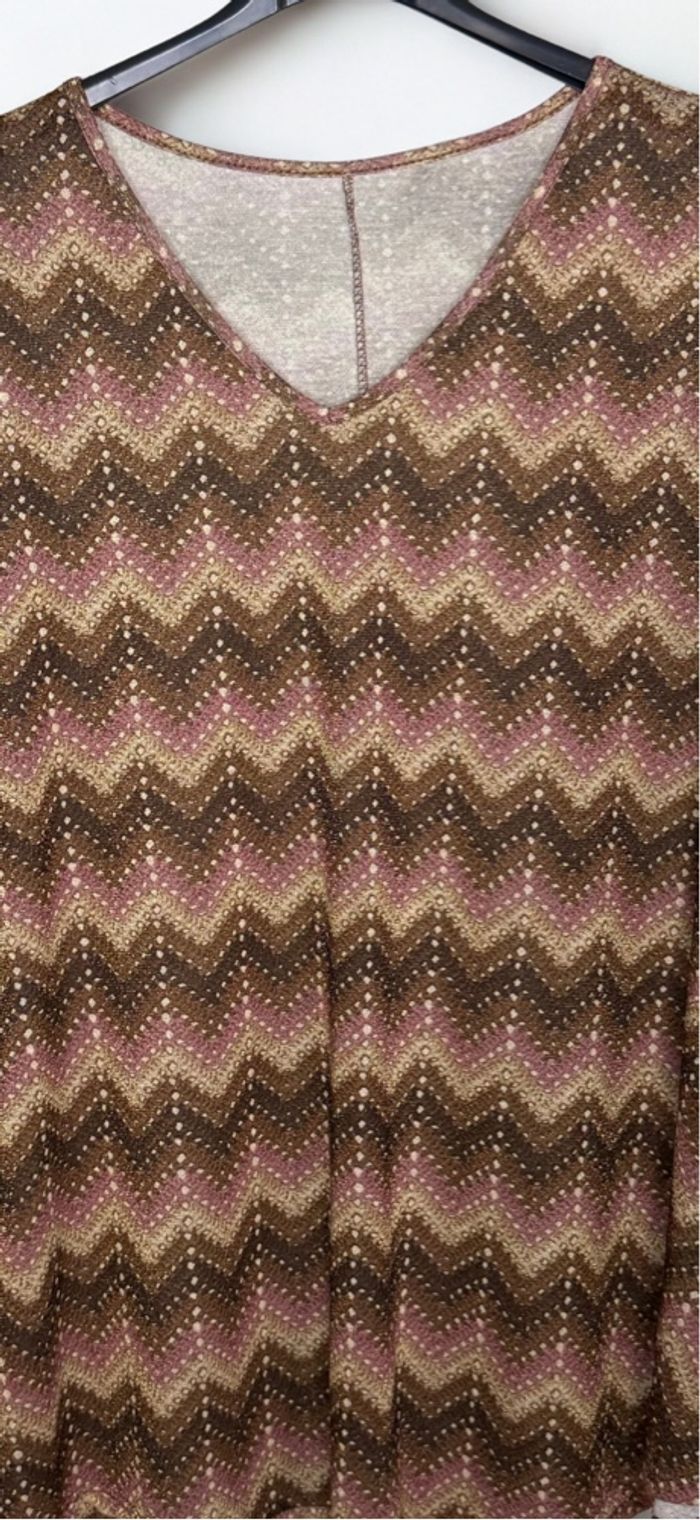 Blouse, fantaisie, grande taille - photo numéro 2