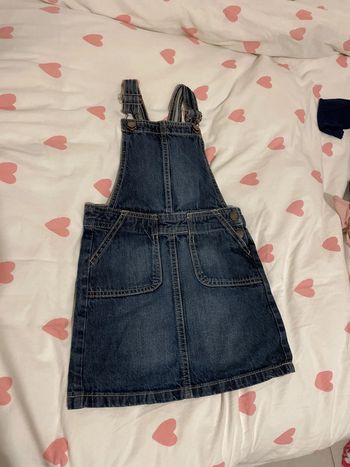 Jupe salopette en jean Kiabi taille 5 ans