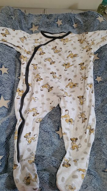 Pyjama roi lion