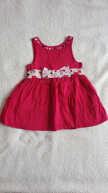 Robe rouge Sergent major 2 ans