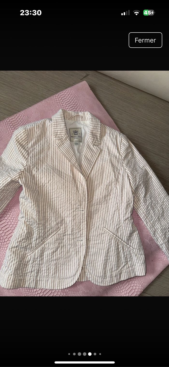 Veste blazer fille Massimo dutti 11/12 ans - photo numéro 5