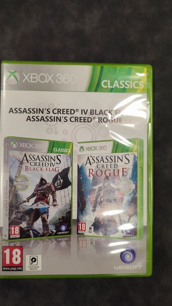 Assassin's creed Black flag+rogue Xbox 360