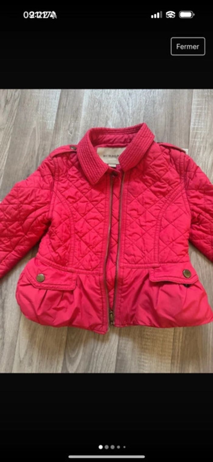 Doudoune burberry fille