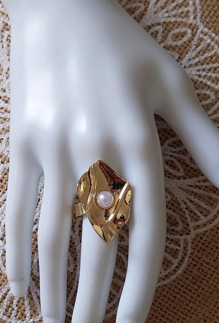 Bague perle - photo numéro 2