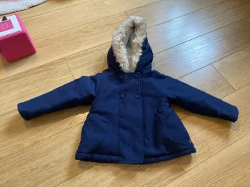 24 mois- doudoune à capuche obaibi