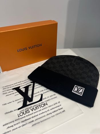 Bonnet Louis Vuitton noir