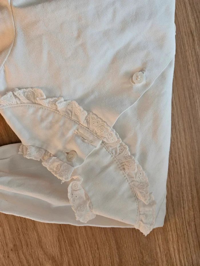 Ensemble bloomer bleu clair et blouse José varon 12 mois - photo numéro 9