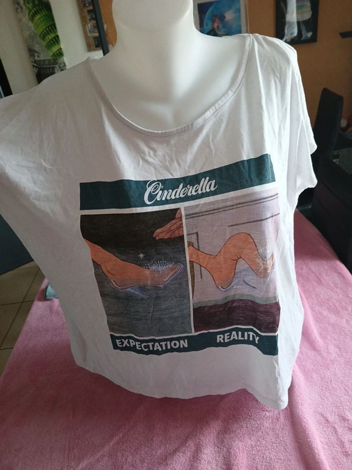Tee shirt cendrillon - photo numéro 2
