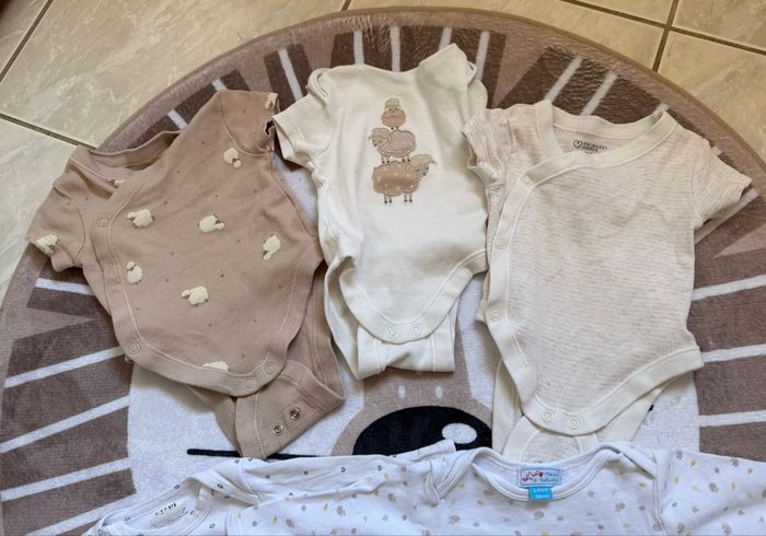 Lot de bodies bébé garçon - photo numéro 2