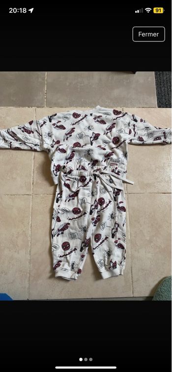 Ensemble Spiderman 18 mois