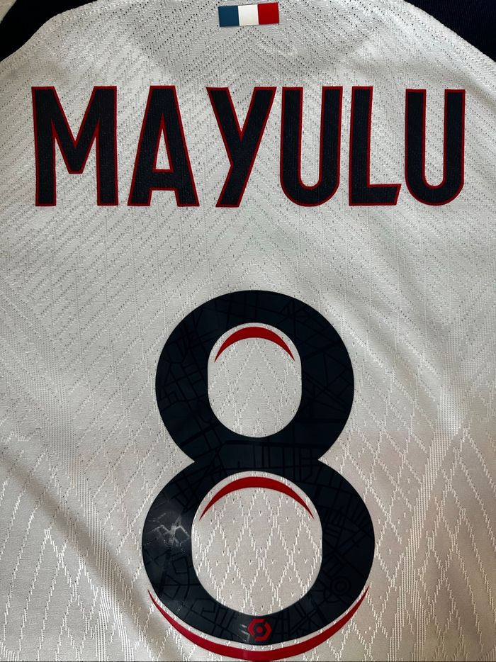 Maillot psg 23/24 Mayulu #8 taille S version player - photo numéro 10