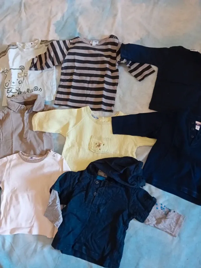 Lot polos 6 mois - photo numéro 4