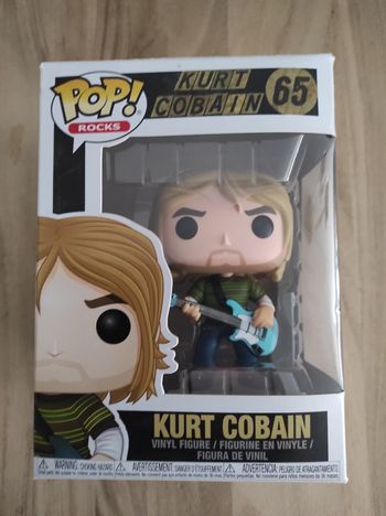 Figurine Funko pop Kurt Cobain 65 ( Nirvana )