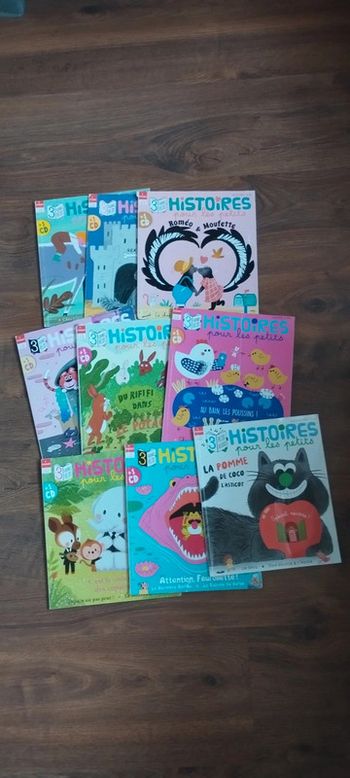Histoires pour les petits lot de 9 livres