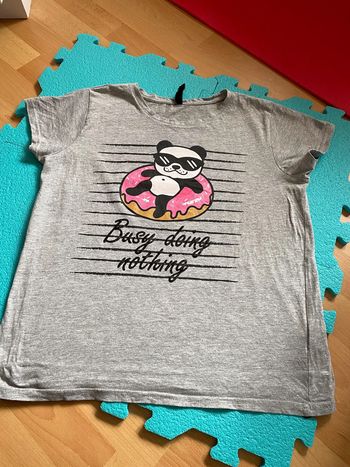 T-shirt « Busy doing Nothing » Page One Taille S