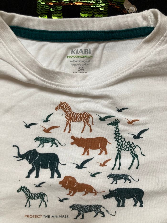 Lot 11 tee-shirt 👕 à manches longues  - Garçon 👦 - 5 ans - TBE - photo numéro 6