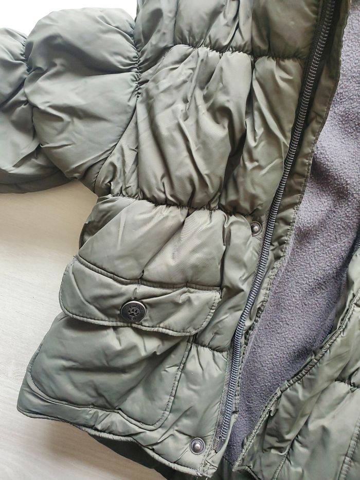 Doudoune vert kaki Tex 12 mois - photo numéro 2