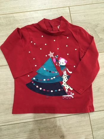 T shirt dpam de Noël 18 mois
