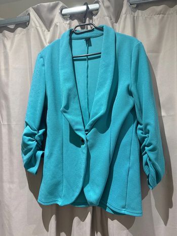 Blazer bleu vert