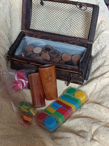 Lot jetons et accessoires